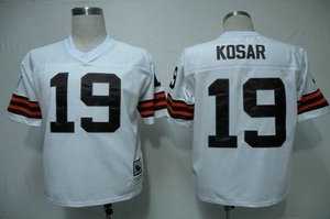 cleveland browns 19 bernie kosar white jersey