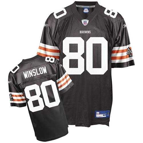 cleveland browns 80 kellen winslow team color jersey