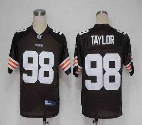 cleveland browns 98 phil taylor brown jerseys