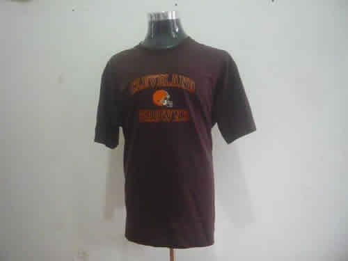 cleveland browns heart & soul charcoal t-shirt