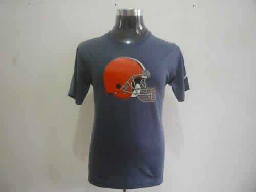 cleveland browns sideline legend authentic logo dri-fit t-shirt grey
