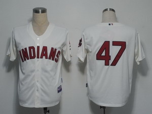 cleveland indians 47 duncan cream cool base  47