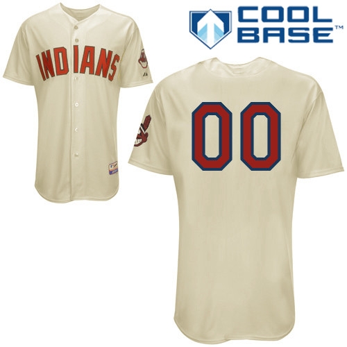 cleveland indians personalized custom cream jersey cleveland indians personalized custom cream jersey