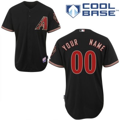 coustom arizona diamondbacks jersey black home cool base man baseball jersey coustom arizona diamondbacks jersey black home cool base man baseball jersey