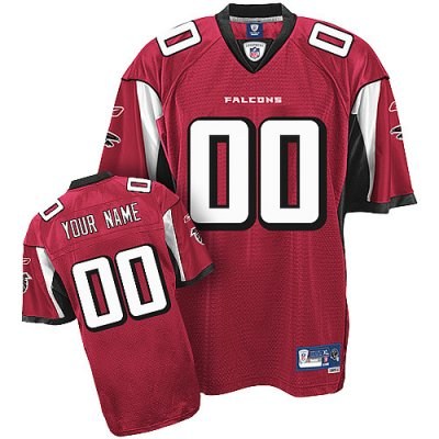 Customized Atlanta Falcons Jersey Eqt Red Team Color Football Jersey Customized Atlanta Falcons Jersey Eqt Red Team Color Football Jersey