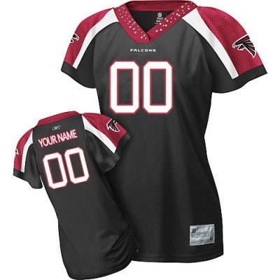 Customized Atlanta Falcons Jersey Women field flirt fashion football Jersey Customized Atlanta Falcons Jersey Women field flirt fashion football Jersey