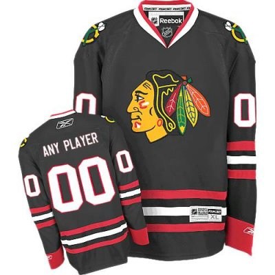 customized chicago blackhawks jersey black new third man hockey jersey customized chicago blackhawks jersey black new third man hockey jersey