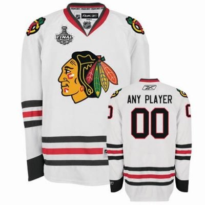 customized chicago blackhawks jersey white road stanley cup finals man hockey jersey customized chicago blackhawks jersey white road stanley cup finals man hockey jersey
