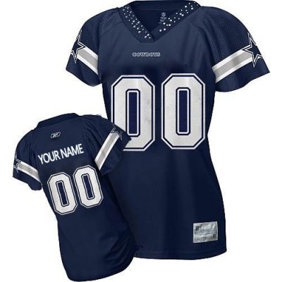 Customized Dallas Cowboys Jersey Women Field Flirt Football football Jersey Customized Dallas Cowboys Jersey Women Field Flirt Football football Jersey