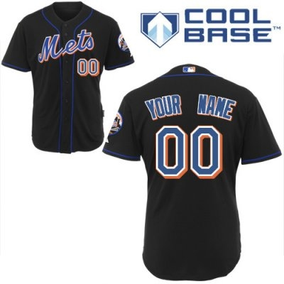 customized new york mets jersey black cool base baseball jersey customized new york mets jersey black cool base baseball jersey