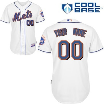 customized new york mets jersey white 2010 home cool base baseball jersey customized new york mets jersey white 2010 home cool base baseball jersey