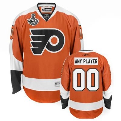 customized philadelphia flyers jersey orange home man with stanley cup finals hockey jersey customized philadelphia flyers jersey orange home man with stanley cup finals hockey jersey