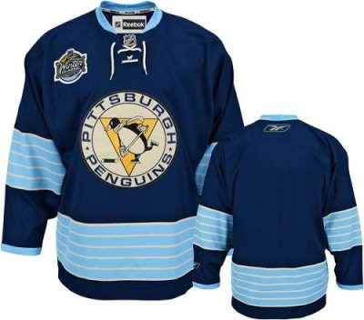 customized pittsburgh penguins jersey dark blue 2011 winter classic man hockey jersey customized pittsburgh penguins jersey dark blue 2011 winter classic man hockey jersey