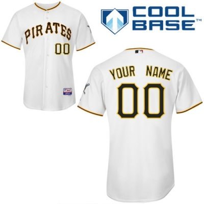 customized pittsburgh pirates jersey white home cool base baseball jersey customized pittsburgh pirates jersey white home cool base baseball jersey