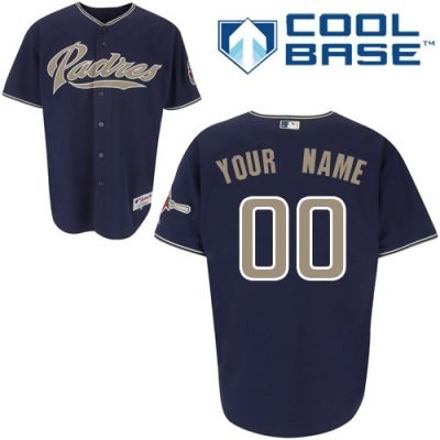 customized san diego padres jersey blue cool base baseball jersey customized san diego padres jersey blue cool base baseball jersey