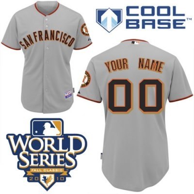 customized san francisco giants jersey cool base grey road baseball jersey customized san francisco giants jersey cool base grey road baseball jersey