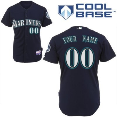 customized seattle mariners jersey blue cool base baseball jersey customized seattle mariners jersey blue cool base baseball jersey