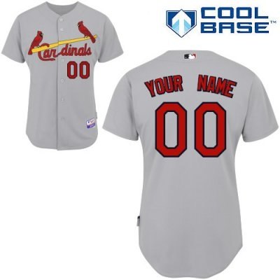 customized st louis cardinals jersey grey road cool base baseball jersey customized st louis cardinals jersey grey road cool base baseball jersey