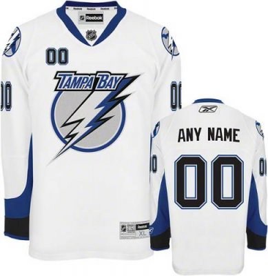 customized tampa bay lightning jersey white road man hockey jersey customized tampa bay lightning jersey white road man hockey jersey