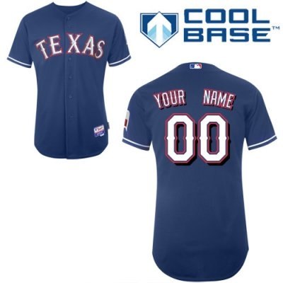 customized texas rangers jersey blue cool base baseball jersey customized texas rangers jersey blue cool base baseball jersey