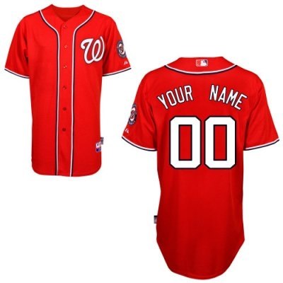 customized washington nationals jersey red 2011 1 cool base baseball jersey customized washington nationals jersey red 2011 1 cool base baseball jersey