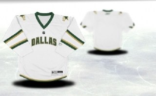 dallas stars youth white jersey (blank or customized) dallas stars youth white jersey (blank or customized)