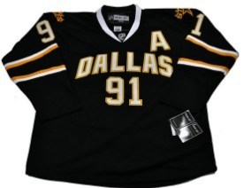dalls stars #91 richards black jerseys