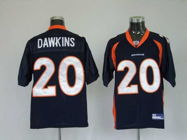 Denver Broncos 20 dawkins navy