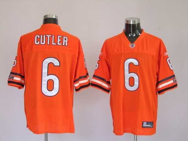 Denver Broncos 6 jay cutler orange