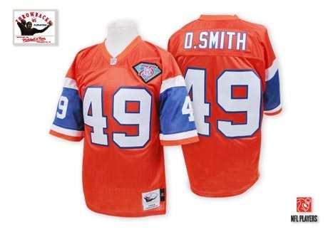 denver broncos #49 dennis smith orange throwback jersey denver broncos #49 dennis smith orange throwback jersey