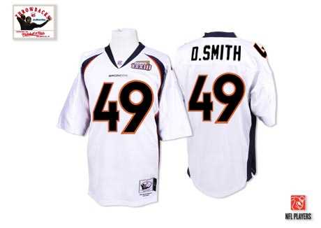 denver broncos #49 dennis smith white throwback jersey denver broncos #49 dennis smith white throwback jersey