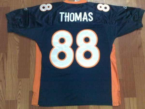 denver broncos #88 thomas blue embroidered jersey denver broncos #88 thomas blue embroidered jersey