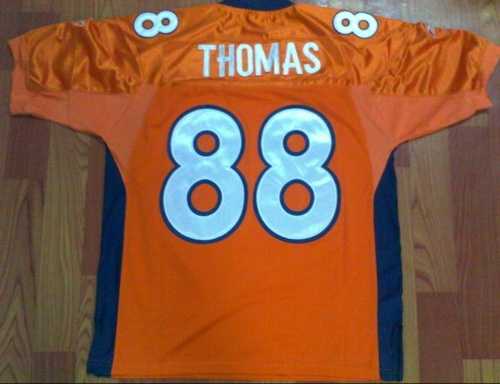 denver broncos #88 thomas orange embroidered jersey denver broncos #88 thomas orange embroidered jersey