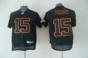 denver broncos 15 tim tebow black jersey