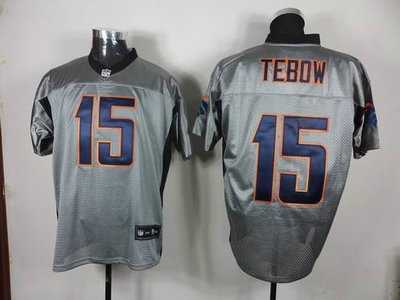 denver broncos 15 tim tebow gray shadow jerseys denver broncos 15 tim tebow gray shadow jerseys