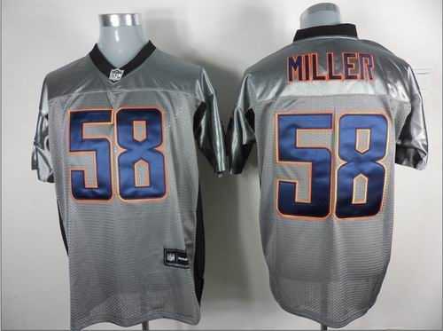 denver broncos 58 von miller gray shadow jerseys denver broncos 58 von miller gray shadow jerseys