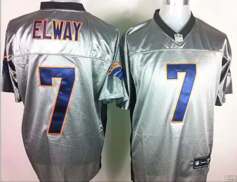 denver broncos 7 john elway gray shadow jerseys denver broncos 7 john elway gray shadow jerseys