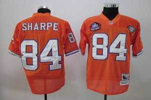 denver broncos 84 sharpe orange hall of fame patch jerseys denver broncos 84 sharpe orange hall of fame patch jerseys