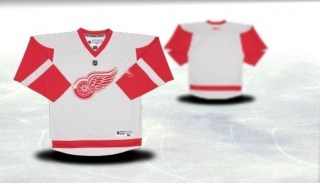 detroit red wings youth white jersey (blank or customized) detroit red wings youth white jersey (blank or customized)