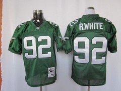 eagles #92 r.white green mitchell&ness jersey eagles #92 r.white green mitchell&ness jersey