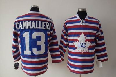 hockey montreal canadiens #13 michael cammalleri strip jersey