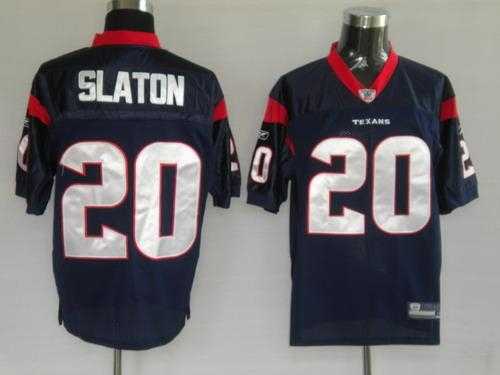 houston texans 20 steve slaton blue jerseys houston texans 20 steve slaton blue jerseys