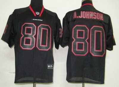 houston texans 80 andre johnson lights out black jerseys houston texans 80 andre johnson lights out black jerseys