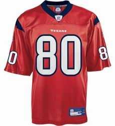 houston texans a.johnson #80 red jersey houston texans a.johnson #80 red jersey