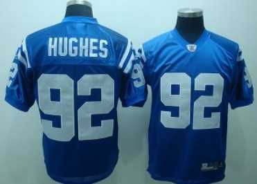 indianapolis colts #92 hunghes blue jersey indianapolis colts #92 hunghes blue jersey