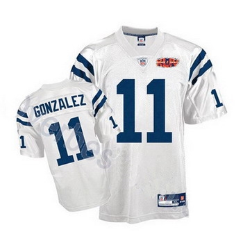 indianapolis colts 11 anthony gonzalez white super bowl xliv jersey indianapolis colts 11 anthony gonzalez white super bowl xliv jersey