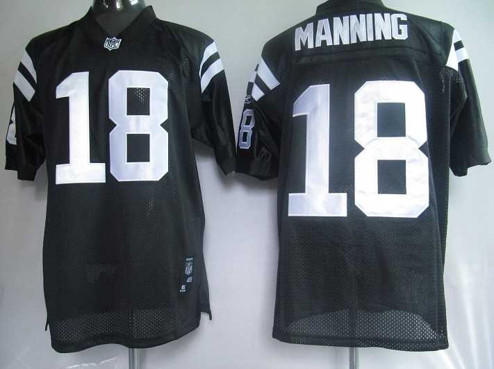 indianapolis colts 18 peyton manning black indianapolis colts 18 peyton manning black