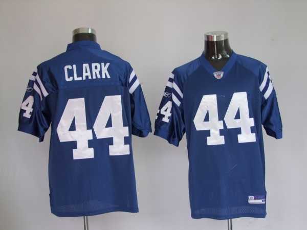 indianapolis colts 44 dallas clark blue