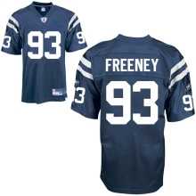 indianapolis colts 93 dwight freeney blue
