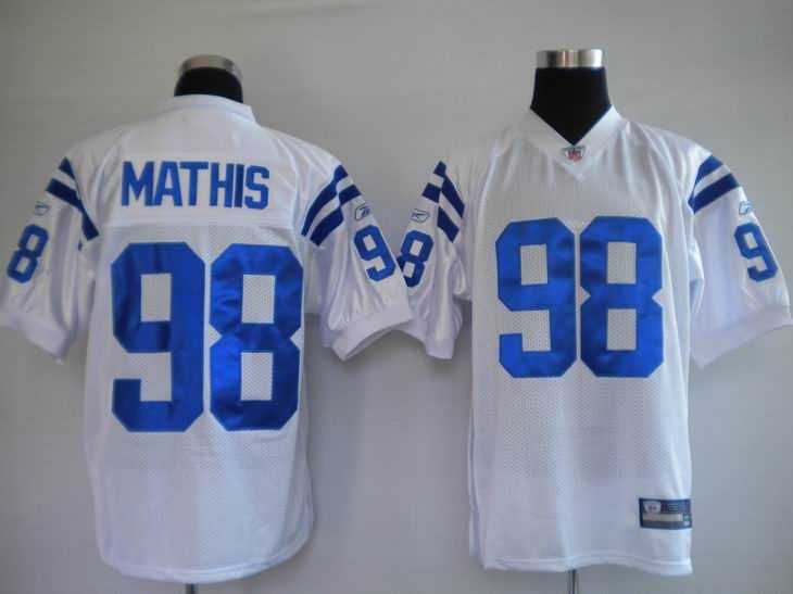 indianapolis colts 98 mathis white indianapolis colts 98 mathis white